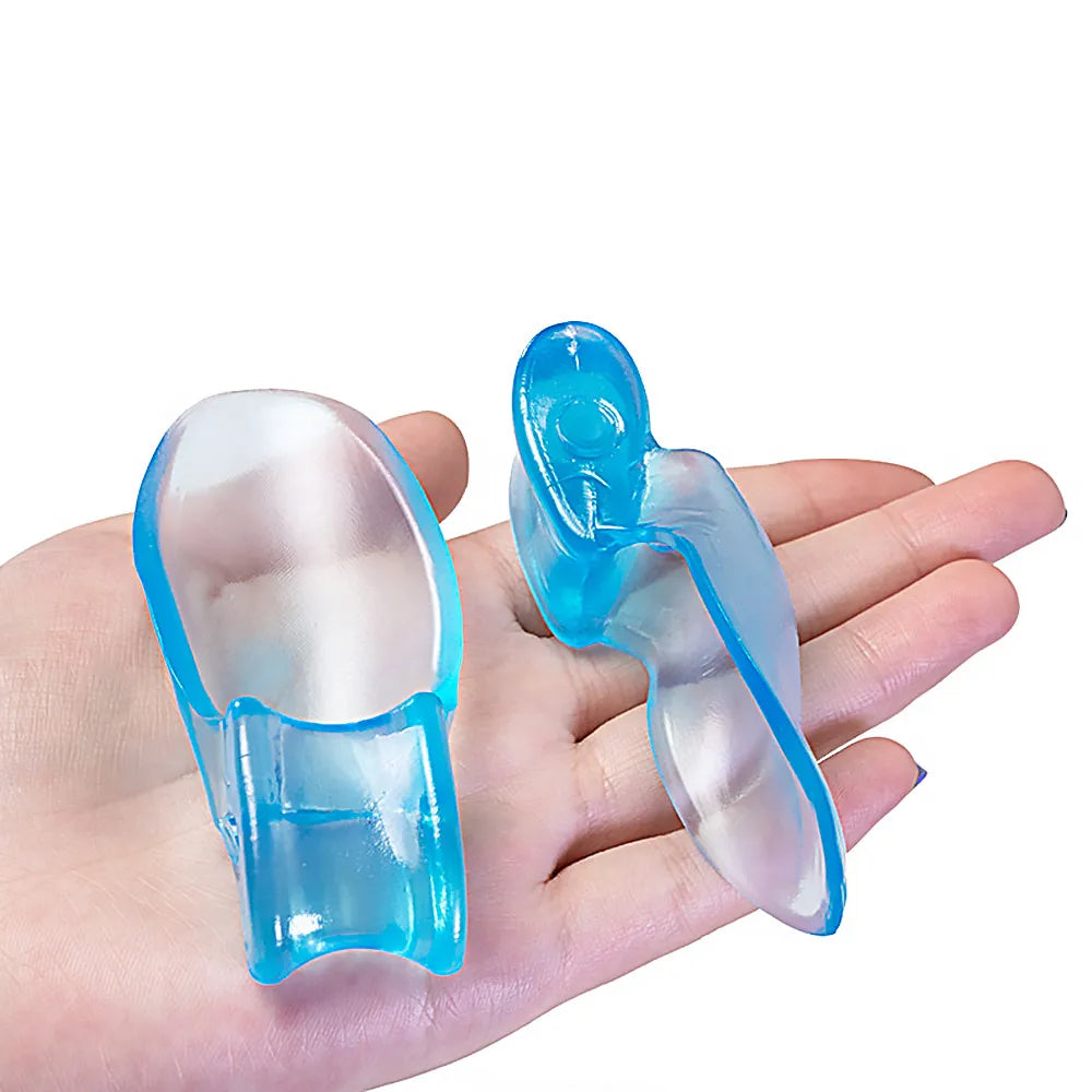 Finger Feet Silicone Toe Separator Gel Toe Care Protector Orthopedic Bunion Pedicure Spacer Hallux  3