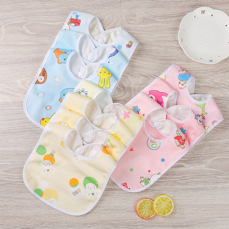 Waterproof Bib Children, Baby Bibs Cotton, Kids Toddler Scarf, Feeding Clothes Protection, Newborns Boys Girls