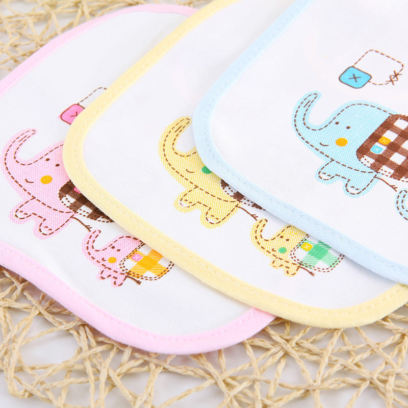 Waterproof Bib Children Baby Bibs Cotton Kids Toddler Scarf Feeding Clothes Protection Newborns Boy 2
