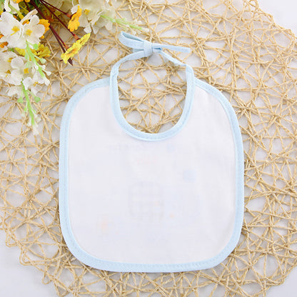 Waterproof Bib Children Baby Bibs Cotton Kids Toddler Scarf Feeding Clothes Protection Newborns Boy 3