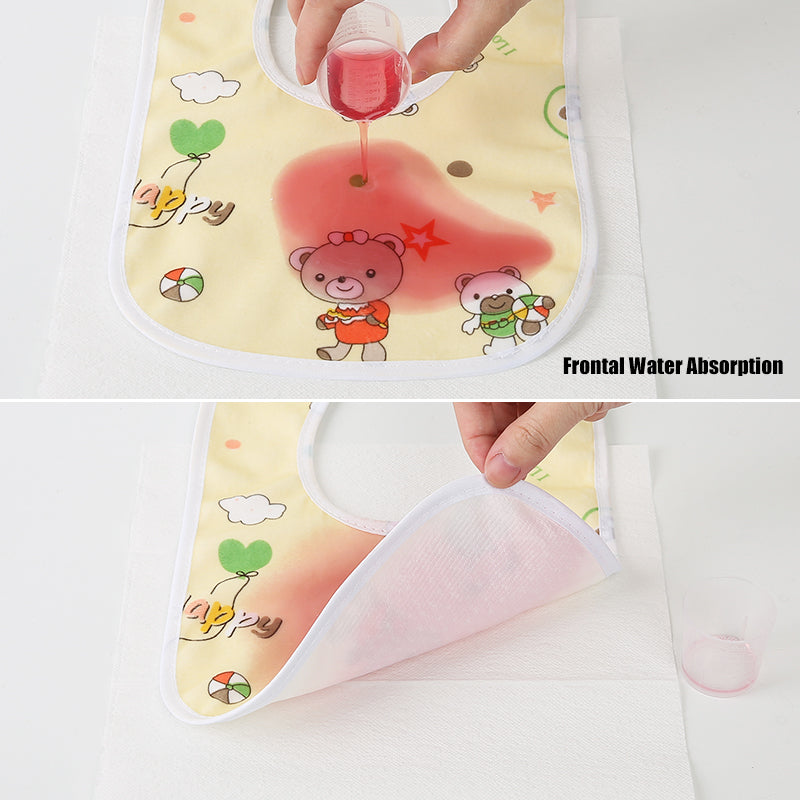 Waterproof Bib Children Baby Bibs Cotton Kids Toddler Scarf Feeding Clothes Protection Newborns Boy 4