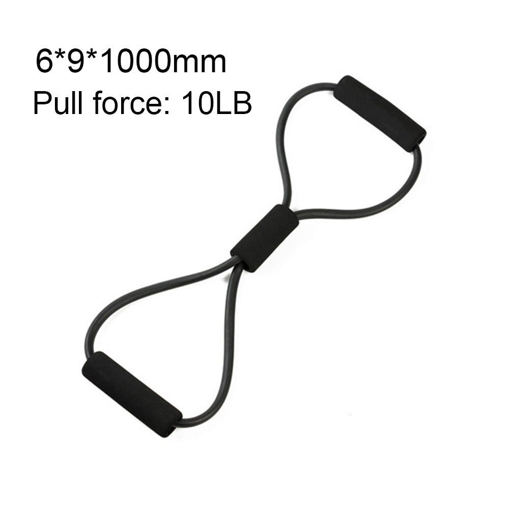 Sports Exercise Puller Shaped, Yoga Resistance Bands Elastic Band, Chest Expander for Body Building