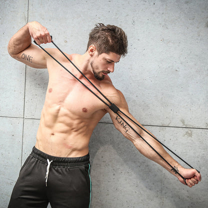 Sports Exercise Puller Shaped, Yoga Resistance Bands Elastic Band, Chest Expander for Body Building