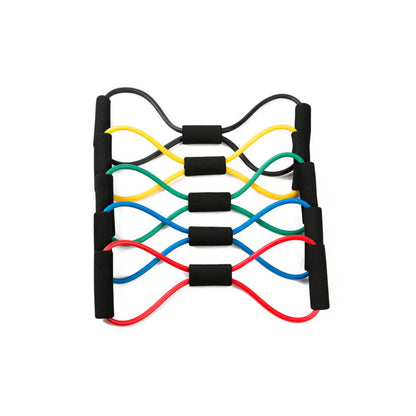 Sports Exercise Puller Shaped, Yoga Resistance Bands Elastic Band, Chest Expander for Body Building