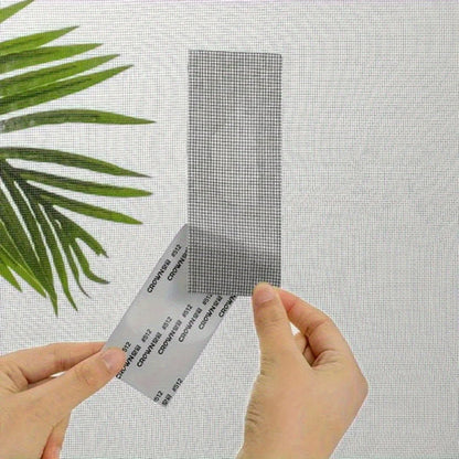 Self Adhesive Waterproof Screen Patch Tape SelfAdhesive AntiInsect Mesh Repair Tape Strong Adhesive 1