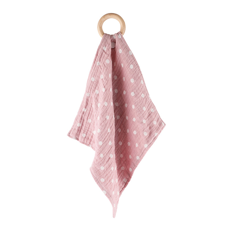 Cartoon Shape Beech Wood Animals Teether Baby Saliva Towel Baby Bibs Cotton New Baby Product Muslin 26