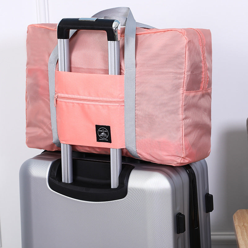 Fold Able Carry On Travel Bags Lightweight Nylon Weekend Totes Large Capacity Storage Bag Multi Fun 5
