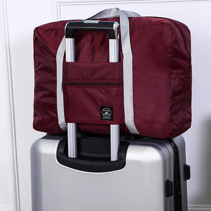 Fold Able Carry On Travel Bags Lightweight Nylon Weekend Totes Large Capacity Storage Bag Multi Fun 8