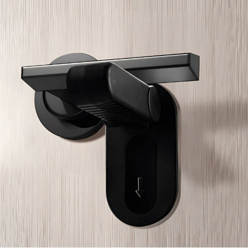Door Lever Lock Universal Antiopen Safety Lock Punchfree Hidden Button Buckle Multifunction Baby Ha 5
