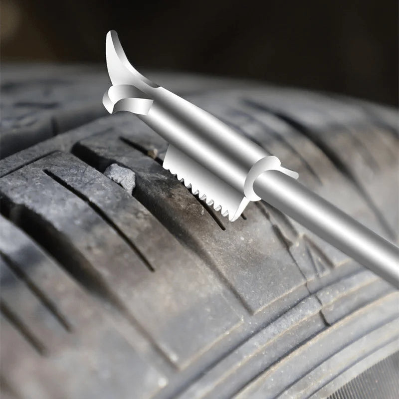 Car Tire Cleaning Hook, Stone Tire Gap Buckle, Tire Pick Stone Tools, Car Tire Buckle Cleaning, Tire Repair Accessories