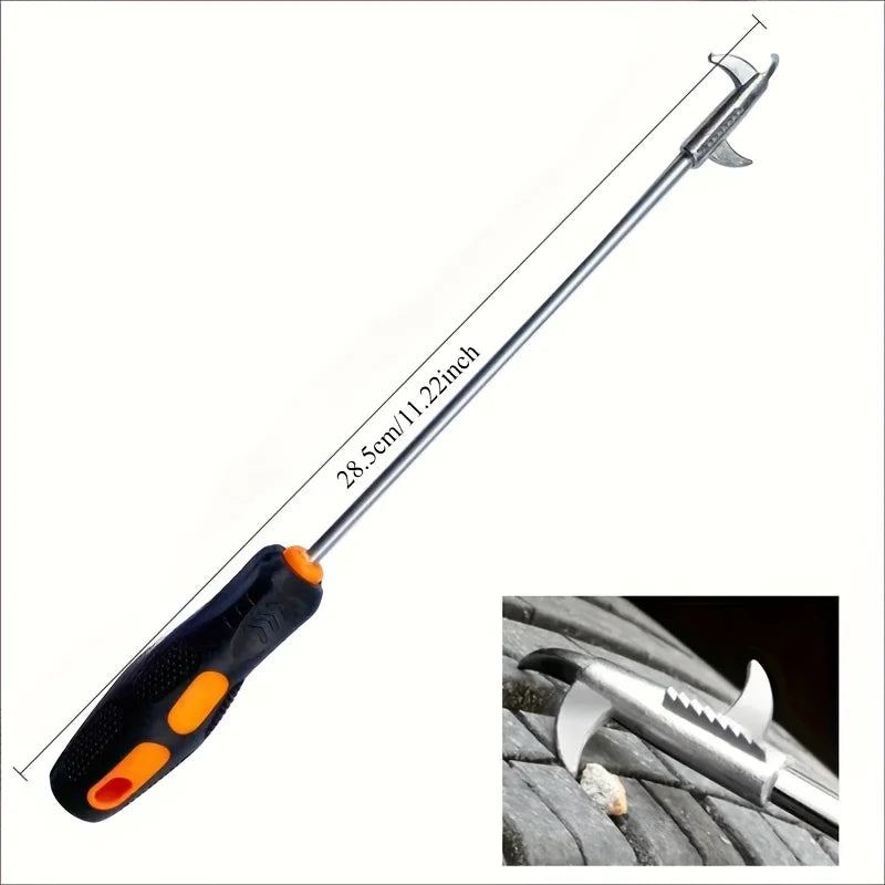 Car Tire Cleaning Hook Stone Tire Gap Buckle Tire Pick Stone Tools Car Tire Buckle Cleaning Tire Re 2
