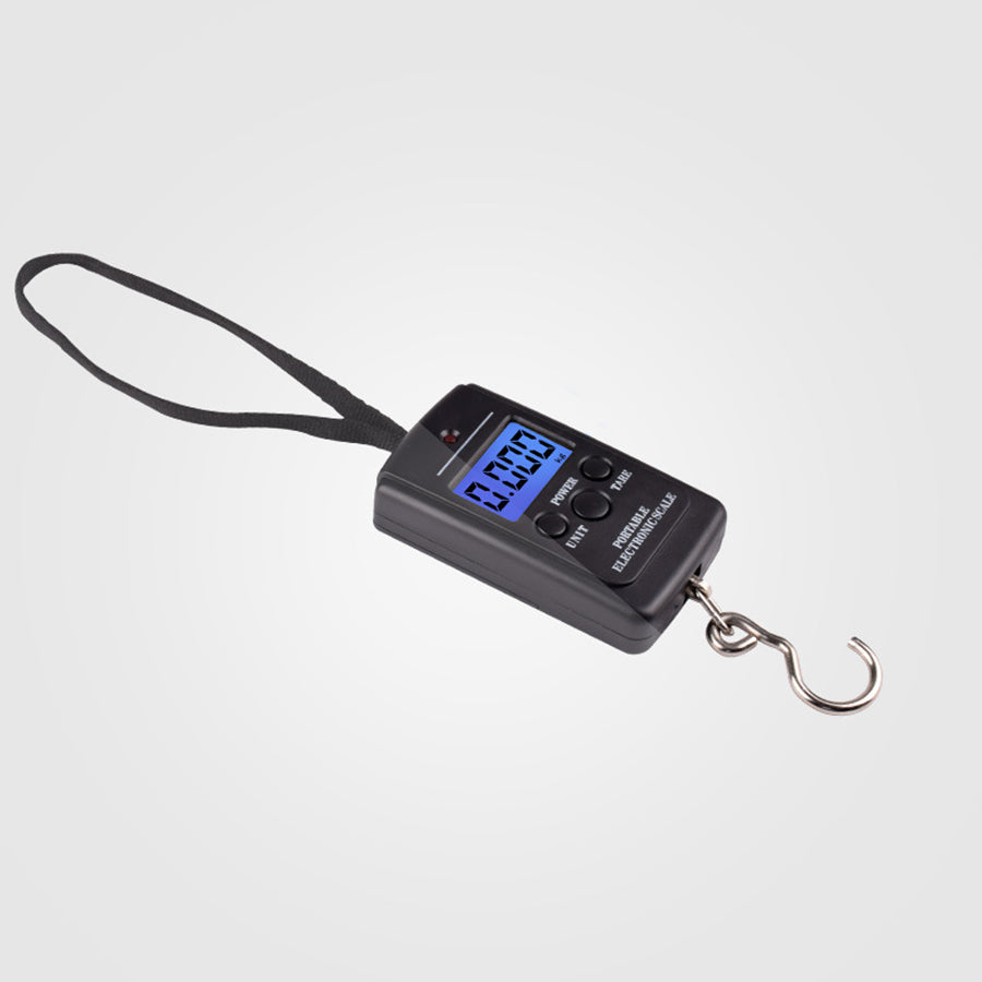 Multi functional Mini Electronic Digital, Portable Hanging Scale Weighs Tool, Travel Hook Scales for Fishing Luggage Sui