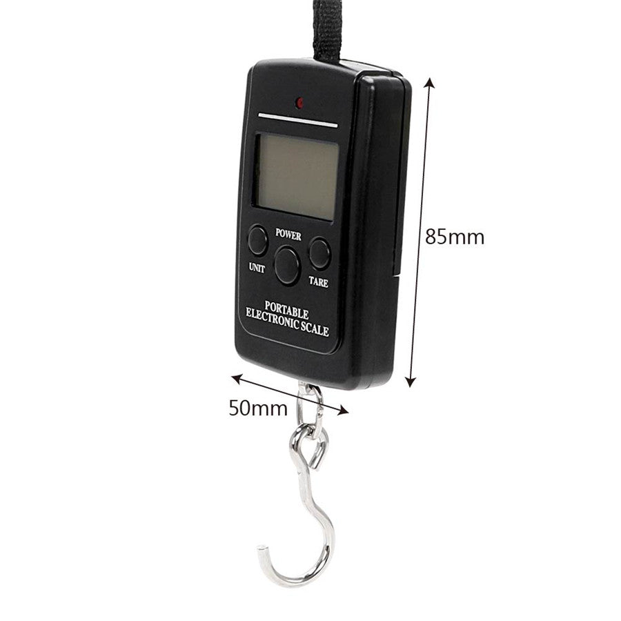 Multi Functional Mini Electronic Digital Portable Hanging Scale Weighs Tool Travel Hook Scales For  4