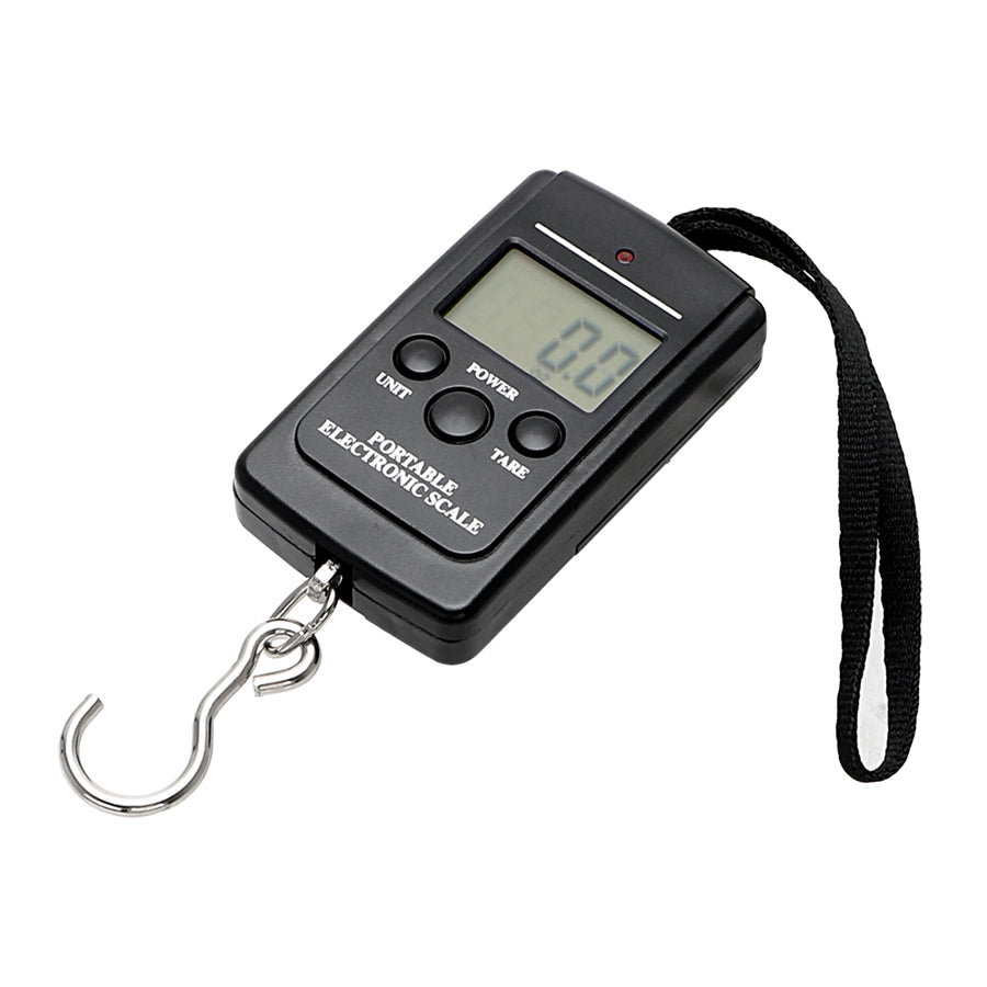Multi Functional Mini Electronic Digital Portable Hanging Scale Weighs Tool Travel Hook Scales For  7