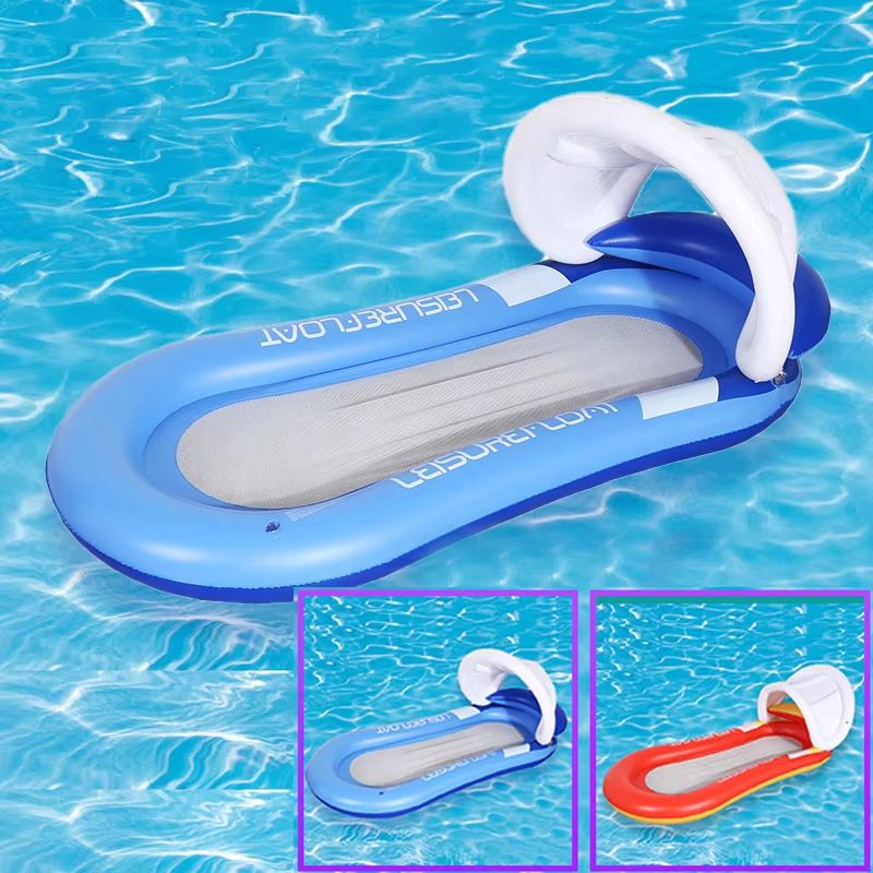 AquaLounger Inflatable Adult Pool Hammock – Premium Float for Pool, Beach & Outdoor Lounging