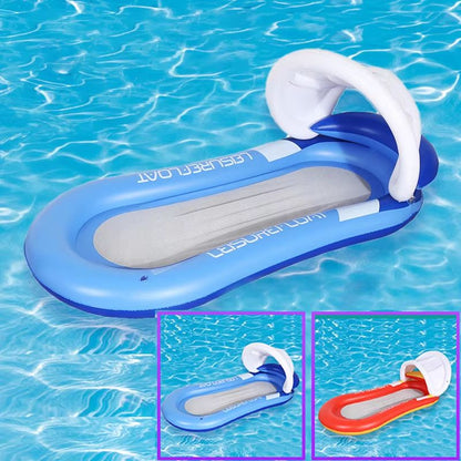 AquaLounger Inflatable Adult Pool Hammock – Premium Float for Pool, Beach & Outdoor Lounging