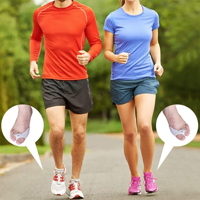 Toe Separator Hallux Valgus Buffer, Silicone Toe Corrector, Improve Foot Health and Comfort Instantly
