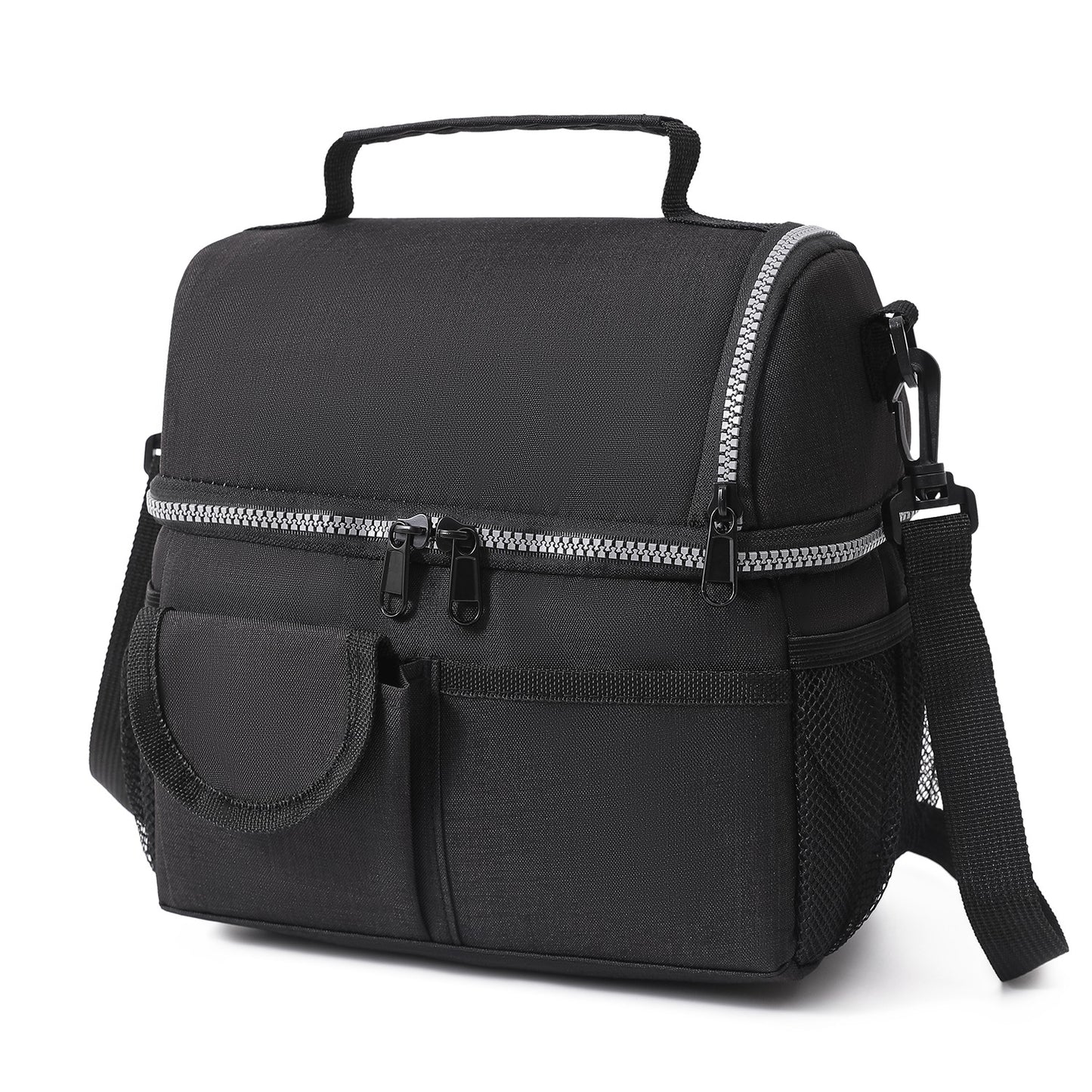 Portable Thermal Lunch Bag Durable Food Box Waterproof Office Cooler Lunch Box Ice Insulated Case 6