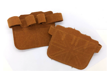 Weight Lifting Pads Cowhide Gym Gloves Anti Skid Fitness Grips Deadlift Power Belt Support Crossfit 5