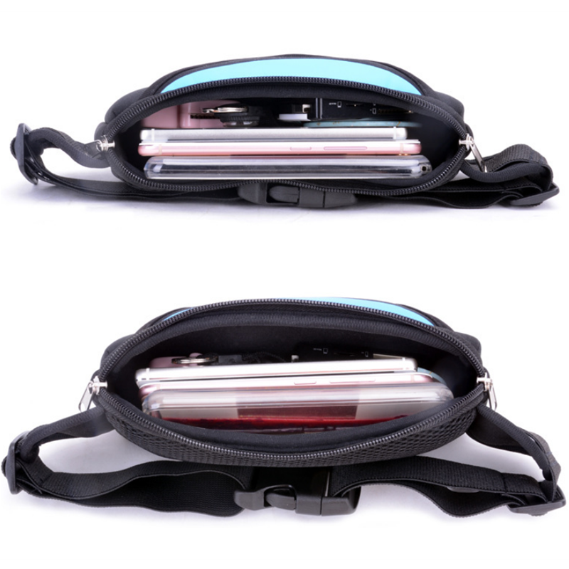 Sport Waist Pack Unisex Waterproof Running Waist Bag Gym Fitness Bag Mobile Phone Holder Bag Sport  2