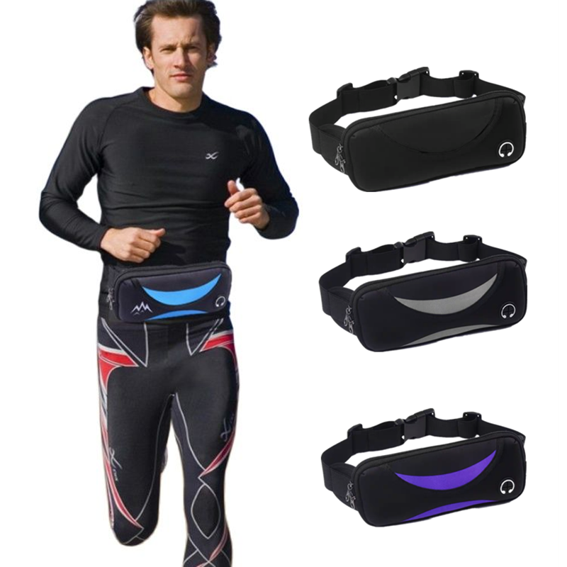 Sport Waist Pack Unisex Waterproof Running Waist Bag Gym Fitness Bag Mobile Phone Holder Bag Sport  3