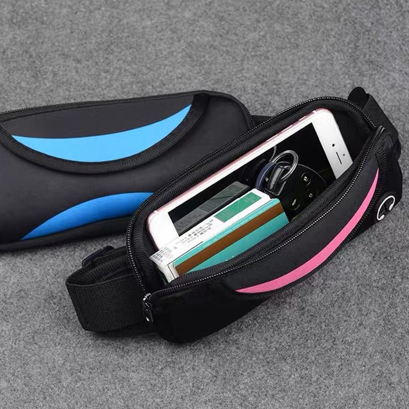 Sport Waist Pack Unisex Waterproof Running Waist Bag Gym Fitness Bag Mobile Phone Holder Bag Sport  5