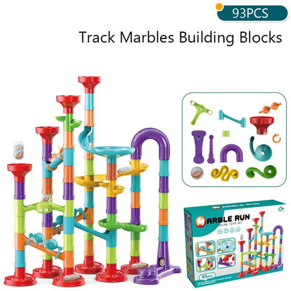 RingRun MarbleTrack  Catapult Building Set  STEM Construction Toy For Kids 9