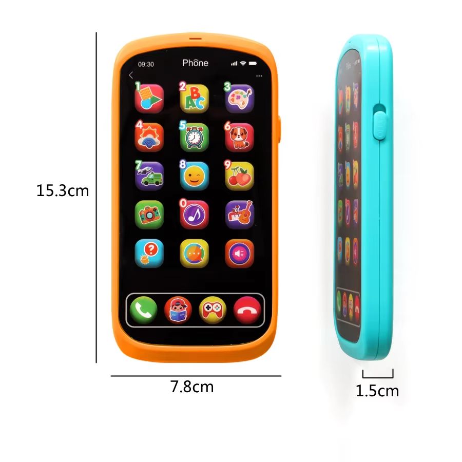 SmartKid Touch Screen Learning Phone Toy  EnglishLearning Mobile Play Device For Kids 2