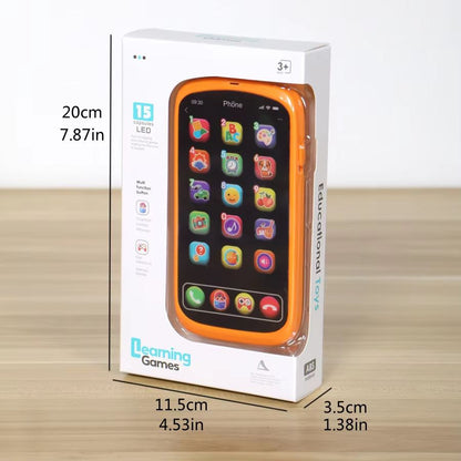 SmartKid Touch Screen Learning Phone Toy  EnglishLearning Mobile Play Device For Kids 3