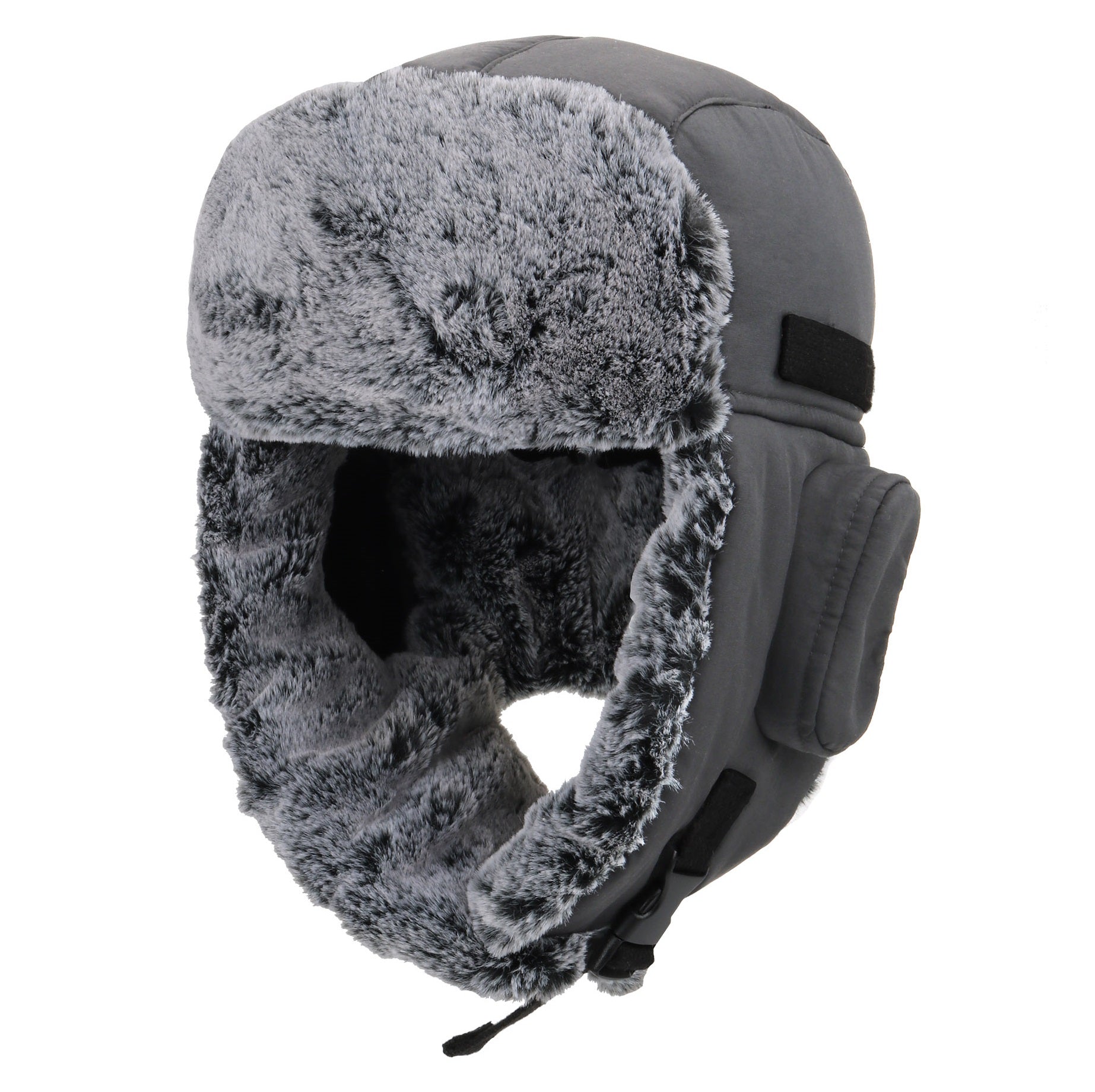 Mens Trapper Hat Connectyle Winter Warm Ushanka Hat Faux Fur Lining Windproof Waterproof Eskimo Hat 8