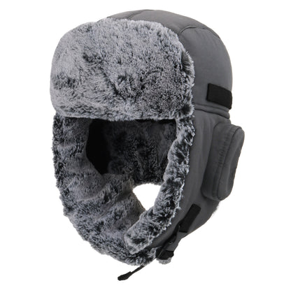 Mens Trapper Hat Connectyle Winter Warm Ushanka Hat Faux Fur Lining Windproof Waterproof Eskimo Hat 8