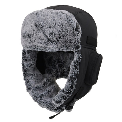 Mens Trapper Hat Connectyle Winter Warm Ushanka Hat Faux Fur Lining Windproof Waterproof Eskimo Hat 11