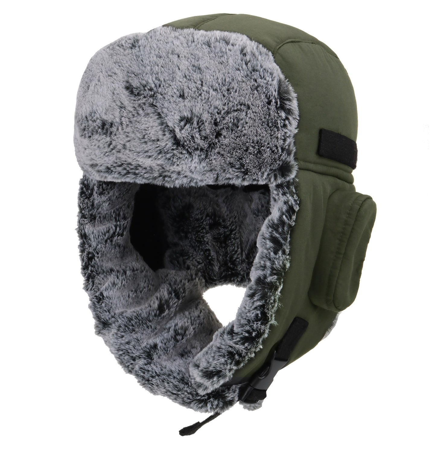 Mens Trapper Hat Connectyle Winter Warm Ushanka Hat Faux Fur Lining Windproof Waterproof Eskimo Hat 12