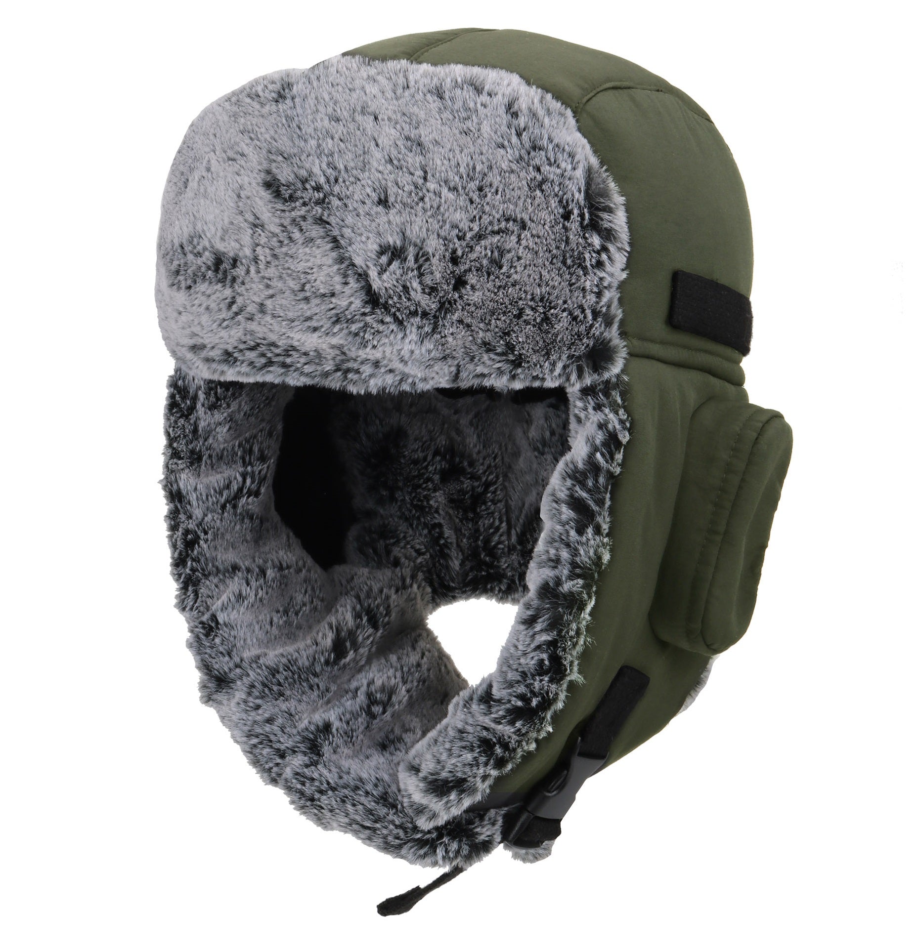 Mens Trapper Hat Connectyle Winter Warm Ushanka Hat Faux Fur Lining Windproof Waterproof Eskimo Hat 12