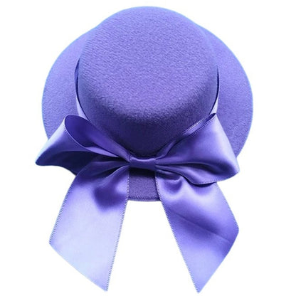 Hair Clip Wedding Hairpin for Girl, Elegant Small Hat Hair Clip Lady Party, Vintage Style Mini Fascinator