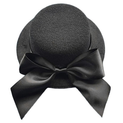 Hair Clip Wedding Hairpin for Girl, Elegant Small Hat Hair Clip Lady Party, Vintage Style Mini Fascinator