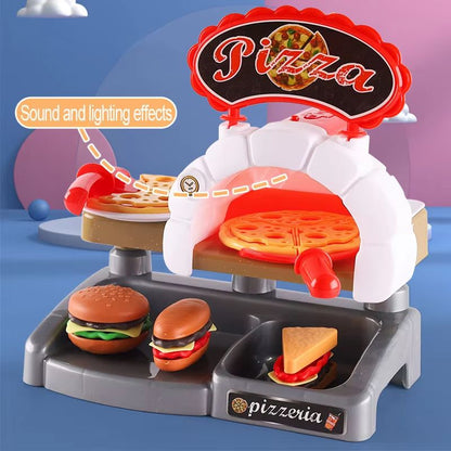 MiniDiner RolePlay Fast Food Kitchen Set  Cashier Burger  Fries Station For Kids 3