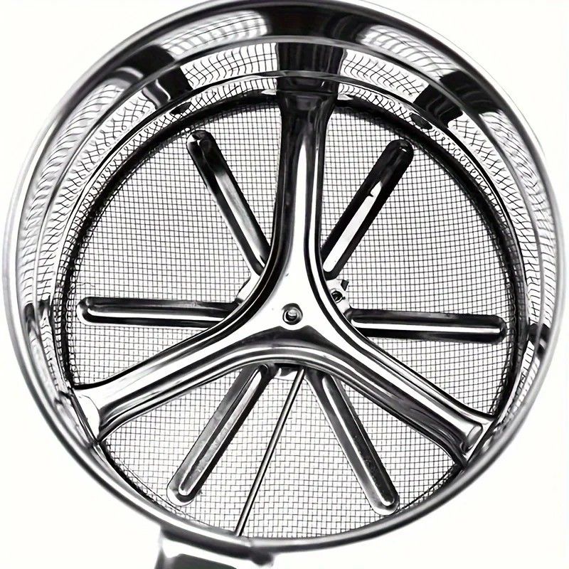 Stainless Steel Fine Mesh Flour Sifter With Handle 6