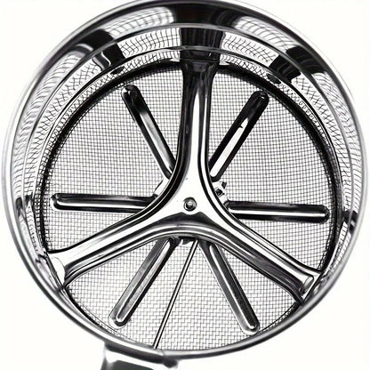 Stainless Steel Fine Mesh Flour Sifter With Handle 6