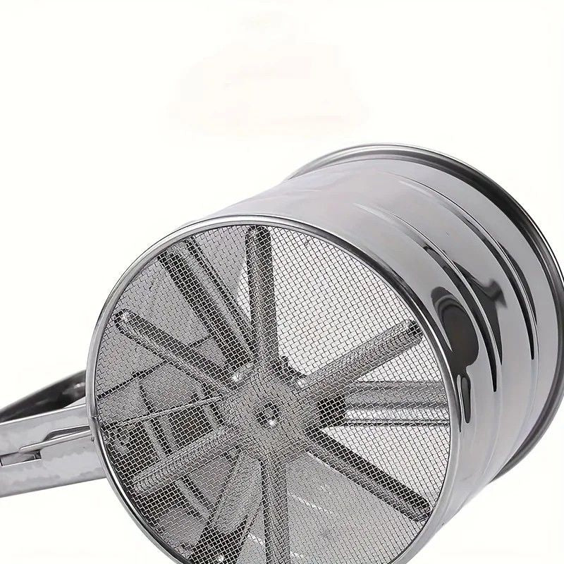 Stainless Steel Fine Mesh Flour Sifter With Handle 9