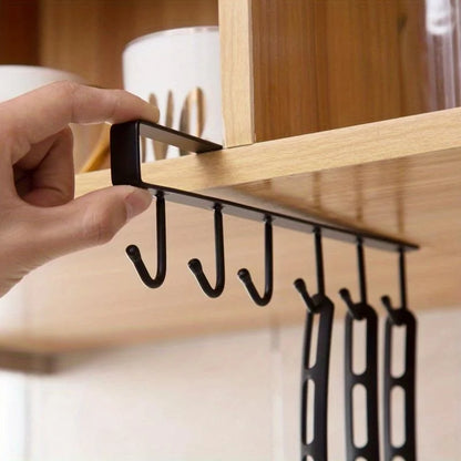 Glass Mug Holder Cup Holder, Kitchen Shelf Storage, Storage Rack, Clothes Hanging Organizer Kitchen Accesso