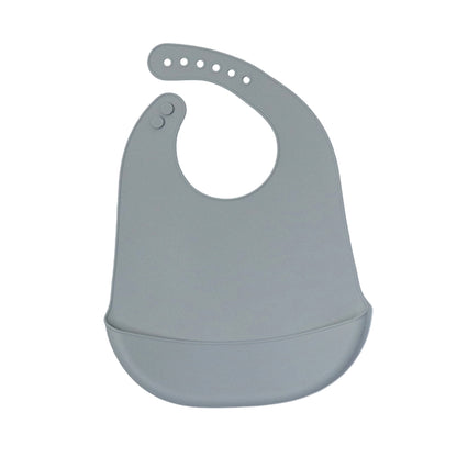 Children Silicone Feeding Bibs Waterproof Drooling Towel Silicone Baby Eating Bibs Easy To Clean 6