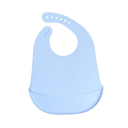Children Silicone Feeding Bibs Waterproof Drooling Towel Silicone Baby Eating Bibs Easy To Clean 9