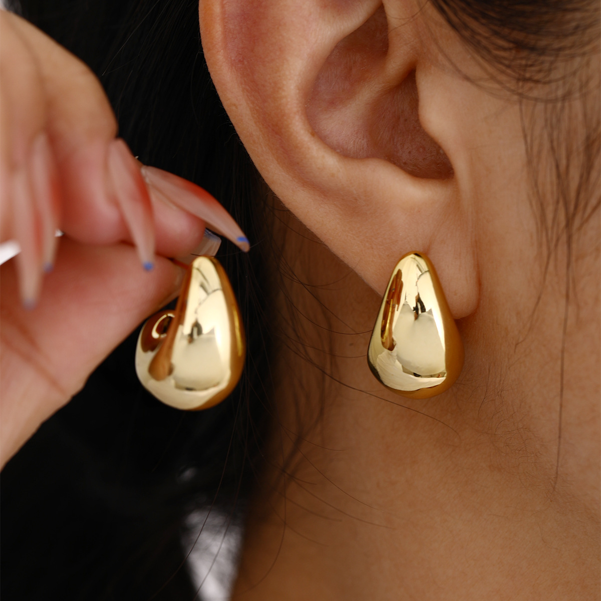 Fashion Geometric Earrings For Women Simple French Style Jewelry Luxurious Drop Earring Daily Vacat 8