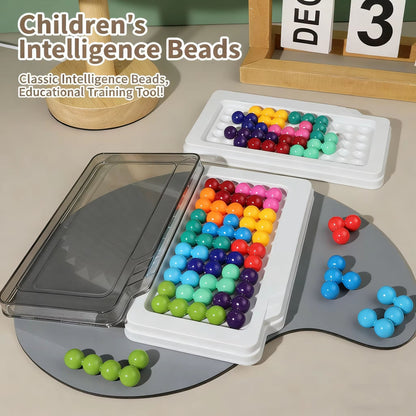 BrainBlocks 40Challenge IQ Puzzle Game Set  12Piece 2D  3D Blocks For Kids Reasoning  Spatial Play 3