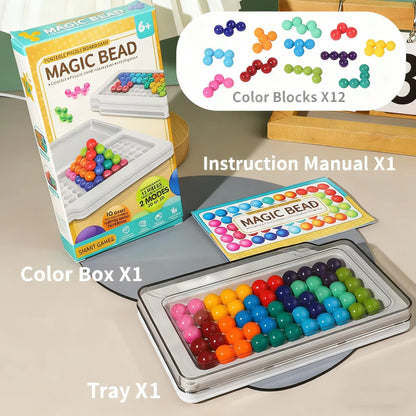 BrainBlocks 40Challenge IQ Puzzle Game Set  12Piece 2D  3D Blocks For Kids Reasoning  Spatial Play 4