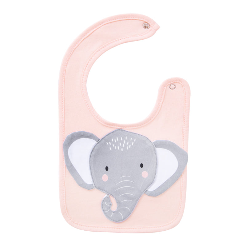 Animal Bib Baby Elephant Saliva Towel Childrens Accessories Baby Food Towel Soft Absorbent Feeding  6