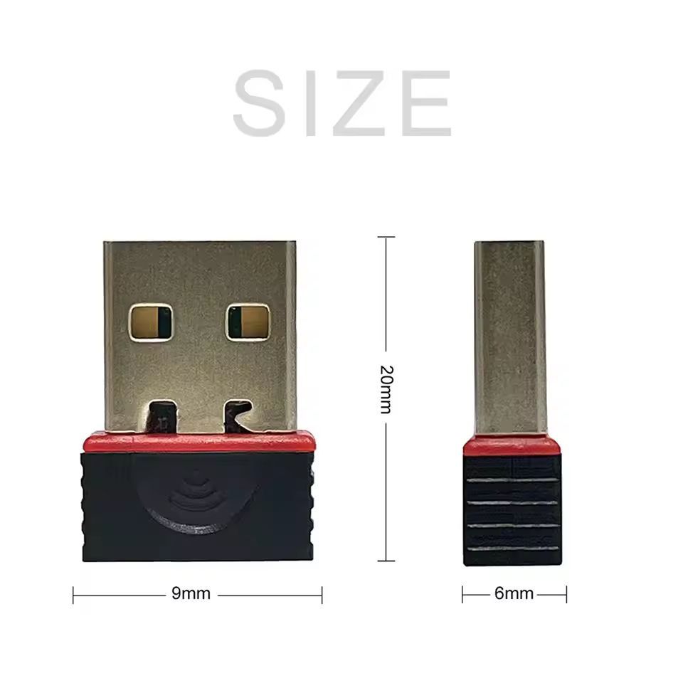 Ultra Mini WiFi 6 USB Network Adapter For PC  Desktop 2