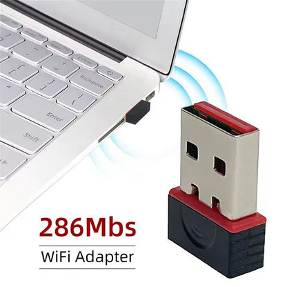 Ultra Mini WiFi 6 USB Network Adapter For PC  Desktop 5