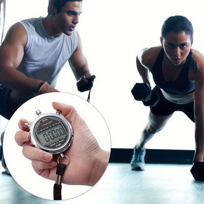 Stopwatch Rain Proof Digital Timer For Sports Timing Coach Competition Referee Training 5